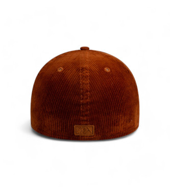 New Era Cord cap 39Thirty LA Dodgers brown