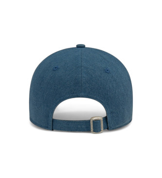 New Era Denimowa czapka z daszkiem 9Forty New York Yankees niebieska