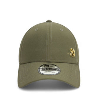 New Era Tadellose 9Forty New York Yankees grne Kappe