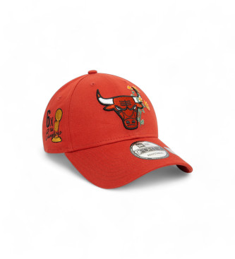 New Era Flower Icon 9Forty Chicago Bulls kasket rd