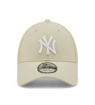 New Era Diamond Era 9Forty New York Yankees bež kapa