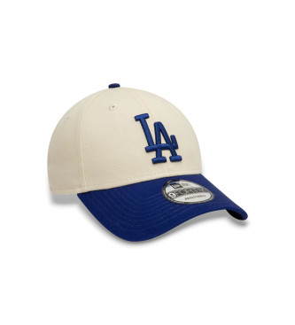 New Era Gorra LA Dodgers Colour Block 9Forty beige