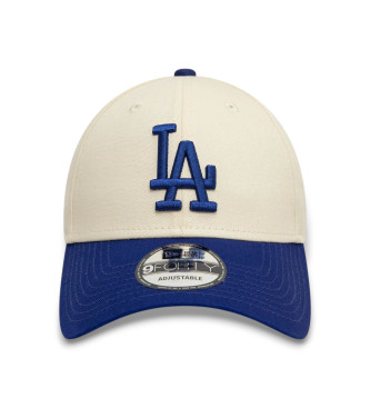 New Era Gorra LA Dodgers Colour Block 9Forty beige