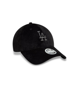 New Era Cappellino nero LA Dodgers Diamante 9Forty