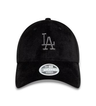 New Era Cappellino nero LA Dodgers Diamante 9Forty