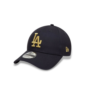 New Era Gorra LA Dodgers Metallic  9Forty marino