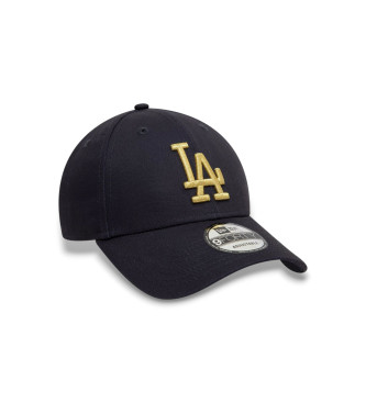 New Era Gorra LA Dodgers Metallic  9Forty marino