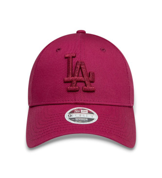 New Era Casquette LA Dodgers Metallic 9Forty red