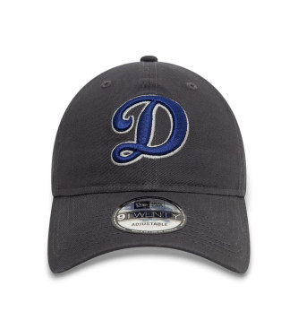 New Era Cappellino grigio scuro LA Dodgers MLB Core Classic 9Twenty