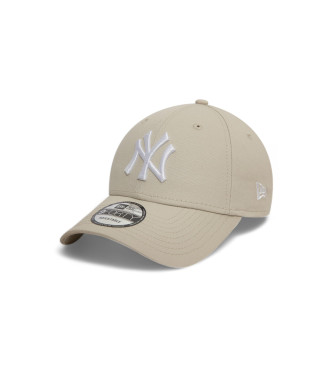 New Era League 9Forty New York Yankees beige cap 