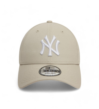 New Era League 9Forty New York Yankees beige keps 