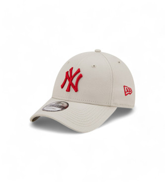 New Era League Essential 9Forty New York Yankees beige keps
