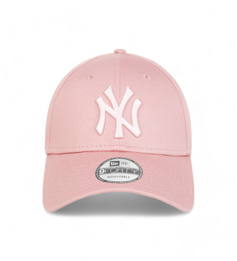 New Era League Essential 9Forty New York Yankees kasket pink