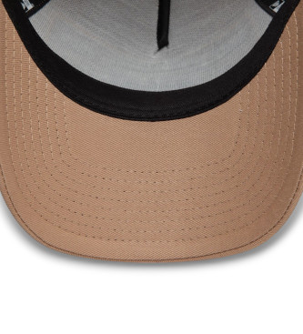 New Era Gorra Miami License Plate 9Forty beige