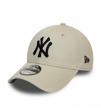 New Era Czapka New York Yankees Essential 9Forty beżowa