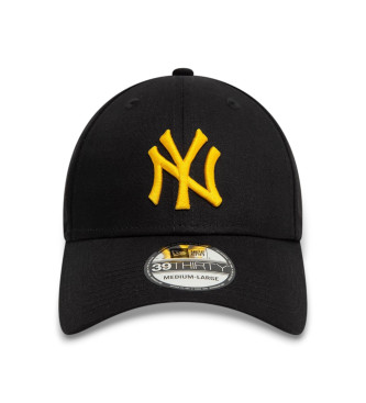 New Era New York Yankees Liga wesentliche Cap 39Thirty schwarz