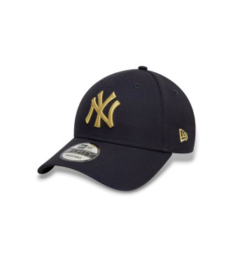 New Era Gorra New York Yankees Metallic 9Forty marino