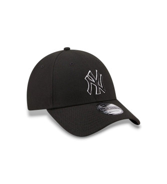 New Era New York Yankees Pop Outline 9Forty Cap black