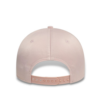 New Era Cappellino rosa satinato 9Forty dei New York Yankees