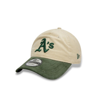 New Era Oakland Athletics Block Cord 9Twenty beige cap