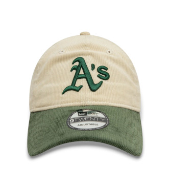 New Era Oakland Athletics Block Cord 9Twenty beige cap