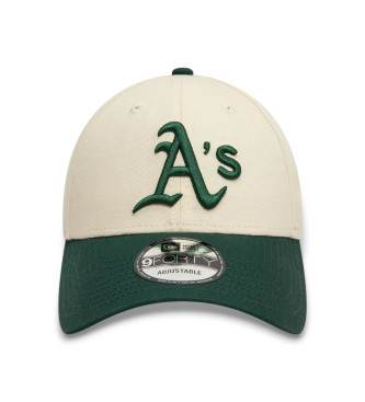 New Era Gorra Oakland Athletics Colour Block 9Forty beige