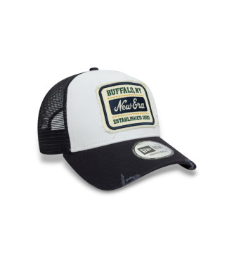 New Era Patch Distressed 9Forty keps vit