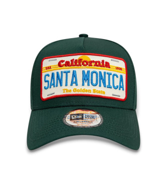 New Era Gorra Santa Monica License Plate 9Forty verde