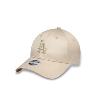 New Era Satijn 9Forty LA Dodgers beige pet