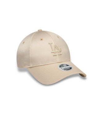 New Era Satijn 9Forty LA Dodgers beige pet