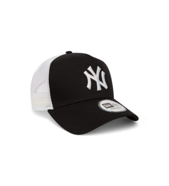 New Era New York Yankees Clean A-Frame Trucker Cap noir