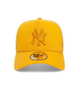 New Era League Ess Trucker Cap New York Yankees geel