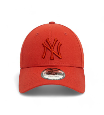 New Era Czapka League Essential 9Forty New York Yankees w kolorze czerwonym