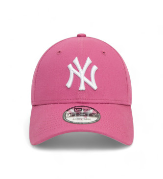 New Era Liga wesentlich 9Forty New York Yankees Kappe rosa