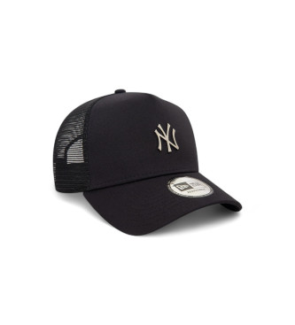 New Era Cappellino blu scuro metallizzato Trucker dei New York Yankees