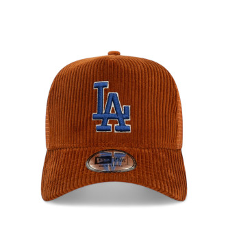 New Era Bon de cordo Trucker LA Dodgers castanho