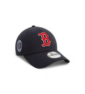 New Era Side Patch 9Forty Boston Red navy kasket