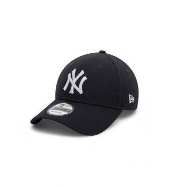 New Era Cappellino 9Forty New York Yankees con toppa laterale blu scuro