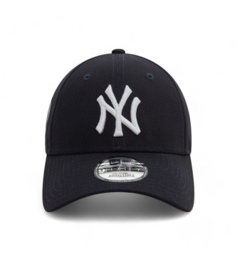 New Era Cappellino 9Forty New York Yankees con toppa laterale blu scuro