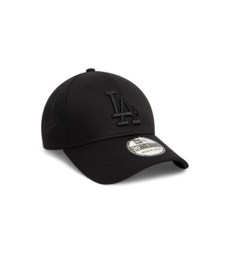 New Era Monochrome Cap 39Thirty LA Dodgers black