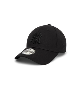 New Era Berretto nero monocromatico 39Thirty dei New York Yankees