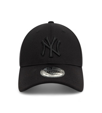 New Era Berretto nero monocromatico 39Thirty dei New York Yankees