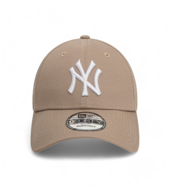 New Era League Ess 9Forty New York Yankees kasket brun