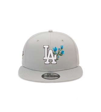 New Era Szara czapka Seasonal Flower 9Fifty LA Dodgers