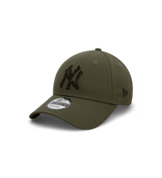 New Era Sezonowa czapka z wypełnieniem 9Forty New York Yankees zielona