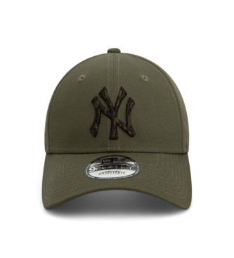 New Era Sezonowa czapka z wypełnieniem 9Forty New York Yankees zielona