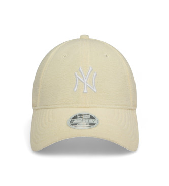 New Era Accogliente berretto beige dei 9Forty New York Yankees