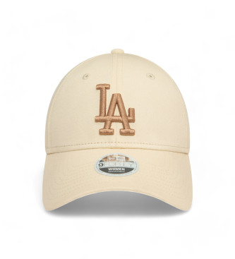 New Era Gorra League Ess 9Forty LA Dodgers beige