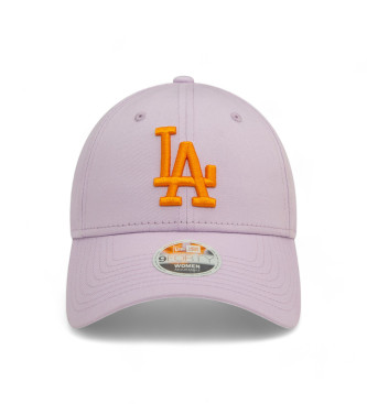 New Era Liliowa czapka League Ess 9Forty LA Dodgers