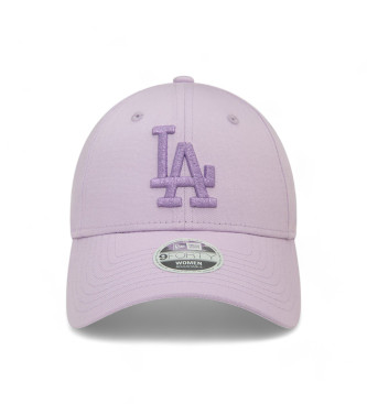 New Era Metallic Logo 9Forty LA Dodgers purple cap